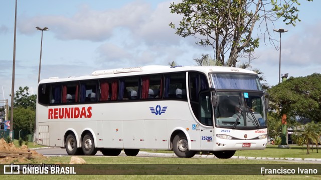 Reunidas Transportes Coletivos 25205 na cidade de Florianópolis, Santa Catarina, Brasil, por Francisco Ivano. Número da foto: #13101433.