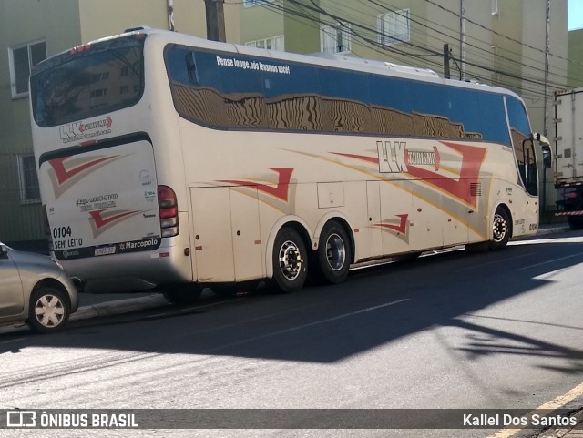 LLK Turismo 0104 na cidade de Ponta Grossa, Paraná, Brasil, por Kallel Dos Santos. Número da foto: #13101474.