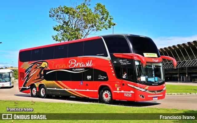 TransBrasil Turismo 1122 na cidade de Florianópolis, Santa Catarina, Brasil, por Francisco Ivano. Número da foto: #13102216.