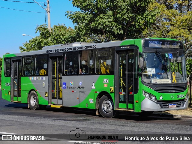 VB Transportes e Turismo 3404 na cidade de Campinas, São Paulo, Brasil, por Henrique Alves de Paula Silva. Número da foto: #13101052.