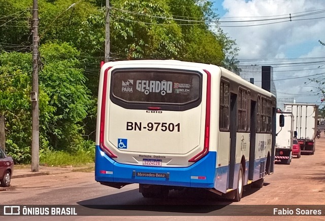 Transportes Barata BN-97501 na cidade de Benevides, Pará, Brasil, por Fabio Soares. Número da foto: #13099340.