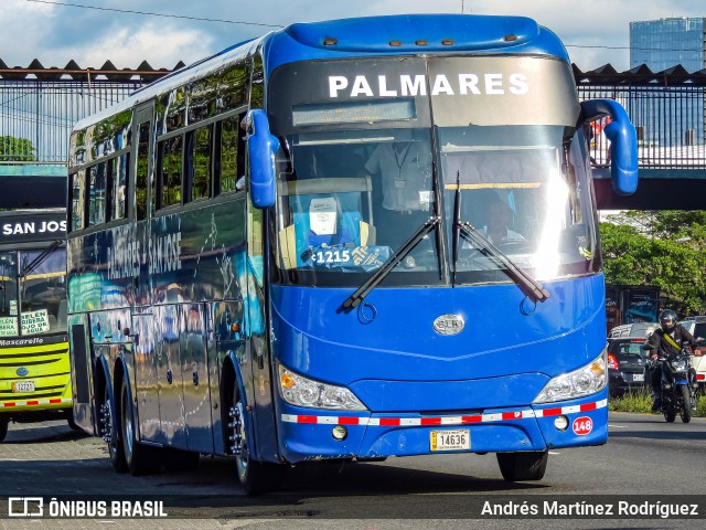 ATP - Autotransportes Palmares 148 na cidade de La Uruca, San José, San José, Costa Rica, por Andrés Martínez Rodríguez. Número da foto: #13101473.