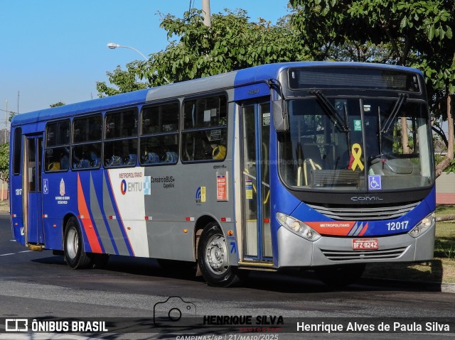 Transportes Capellini 12017 na cidade de Campinas, São Paulo, Brasil, por Henrique Alves de Paula Silva. Número da foto: #13100765.