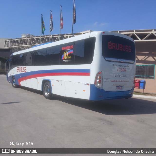 Brubuss Transportes 12600 na cidade de Itapevi, São Paulo, Brasil, por Douglas Nelson de Oliveira. Número da foto: #13099403.