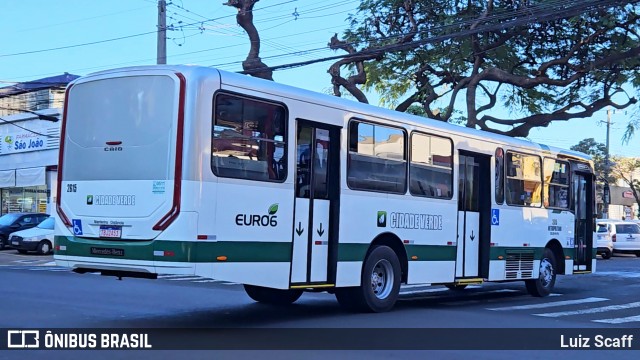 Cidade Verde Transporte Rodoviário 2615 na cidade de Maringá, Paraná, Brasil, por Luiz Scaff. Número da foto: #13100182.