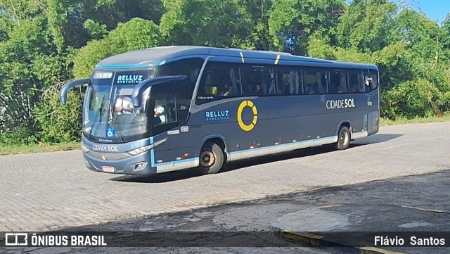Viação Cidade Sol 8740 na cidade de Cruz das Almas, Bahia, Brasil, por Flávio  Santos. Número da foto: #13100378.