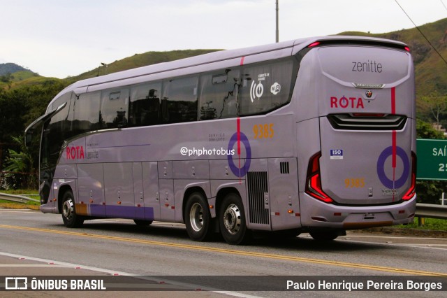 Rota Transportes Rodoviários 9385 na cidade de Barra do Piraí, Rio de Janeiro, Brasil, por Paulo Henrique Pereira Borges. Número da foto: #13100996.