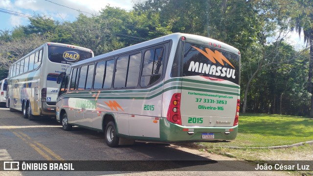 MinasSul - Minastur - Viação Minas Tour 2015 na cidade de Belo Horizonte, Minas Gerais, Brasil, por João César Luz. Número da foto: #13102090.