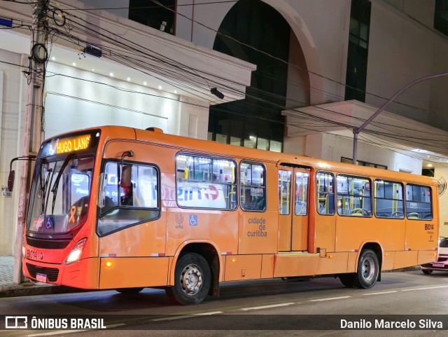 Transporte Coletivo Glória BI014 na cidade de Curitiba, Paraná, Brasil, por Danilo Marcelo Silva. Número da foto: #13101686.