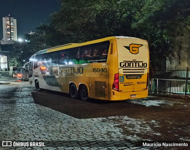 Empresa Gontijo de Transportes 15040 na cidade de Belo Horizonte, Minas Gerais, Brasil, por Maurício Nascimento. Número da foto: #13102297.