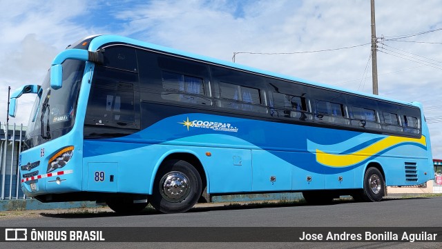Coopepar RL 89 na cidade de Paraíso, Cartago, Costa Rica, por Jose Andres Bonilla Aguilar. Número da foto: #13099764.