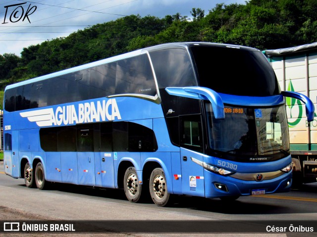 Viação Águia Branca 50380 na cidade de Sabará, Minas Gerais, Brasil, por César Ônibus. Número da foto: #13101955.