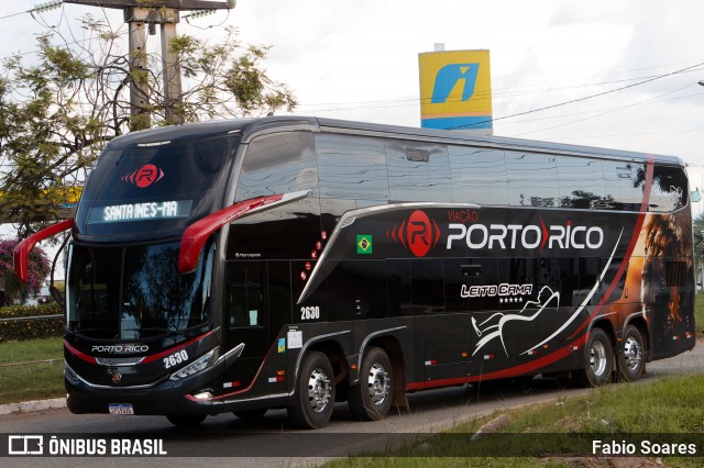 Auto Viação Porto Rico 2630 na cidade de Marabá, Pará, Brasil, por Fabio Soares. Número da foto: #13099883.