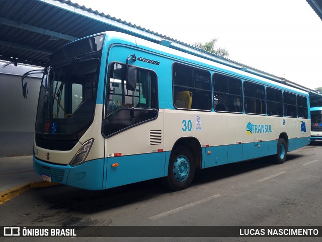Transul – Transportes Urbanos Nossa Senhora dos Prazeres 30 na cidade de Lages, Santa Catarina, Brasil, por LUCAS NASCIMENTO. Número da foto: #13102113.