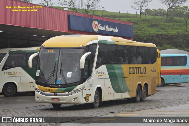 Empresa Gontijo de Transportes 19265 na cidade de João Monlevade, Minas Gerais, Brasil, por Mairo de Magalhães. Número da foto: #13100199.