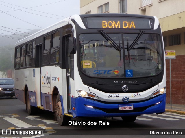 Empresa de Transporte Sete de Setembro 24334 na cidade de São Leopoldo, Rio Grande do Sul, Brasil, por Otávio dos Reis . Número da foto: #13102013.