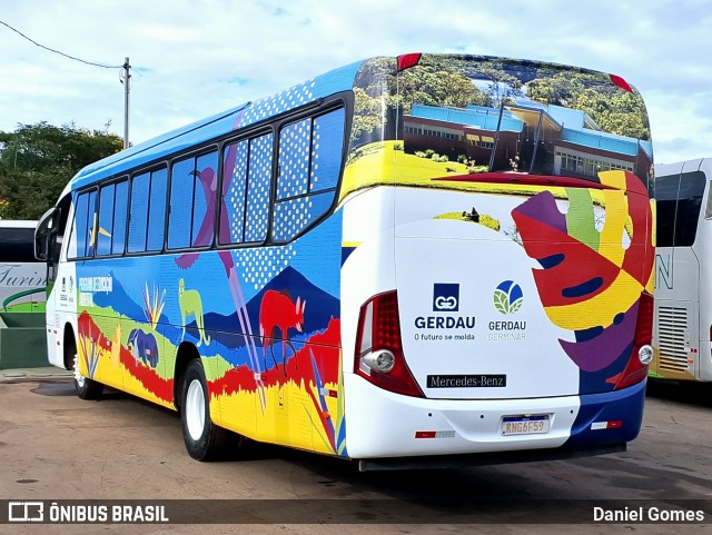 Turin Transportes 2105 na cidade de Ouro Branco, Minas Gerais, Brasil, por Daniel Gomes. Número da foto: #13100276.
