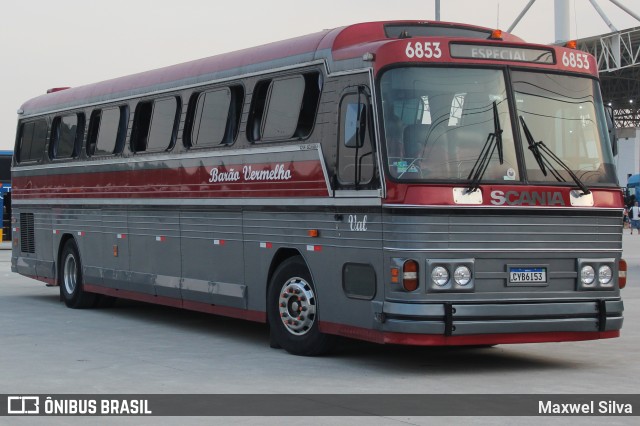 Ônibus Particulares 6853 na cidade de Duque de Caxias, Rio de Janeiro, Brasil, por Maxwel Silva. Número da foto: #13100403.