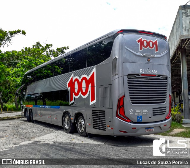 Auto Viação 1001 RJ 108.616 na cidade de Campos dos Goytacazes, Rio de Janeiro, Brasil, por Lucas de Souza Pereira. Número da foto: #13100202.