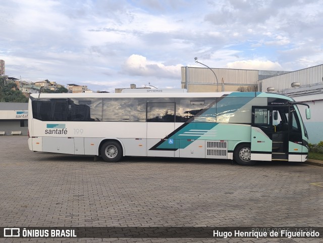 Santa Fé Transportes 199 na cidade de Belo Horizonte, Minas Gerais, Brasil, por Hugo Henrique de Figueiredo. Número da foto: #13099526.
