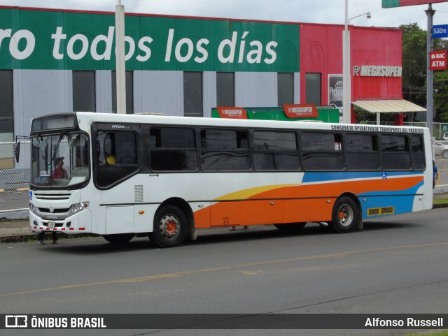 ATT - Autotransportes Tambor 00 na cidade de Alajuela, Alajuela, Alajuela, Costa Rica, por Alfonso Russell. Número da foto: #13101577.