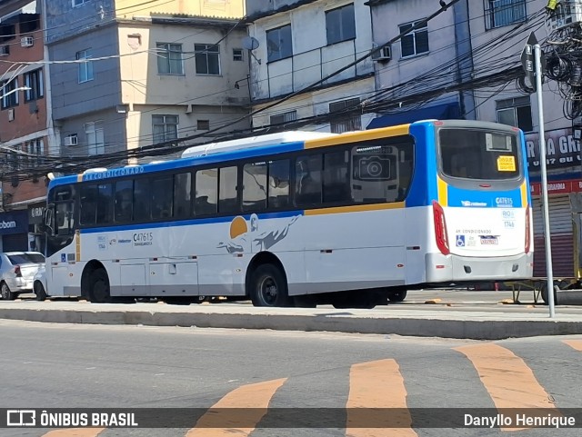 Viação Redentor C47615 na cidade de Rio de Janeiro, Rio de Janeiro, Brasil, por Danyllo Henrique. Número da foto: #13101875.