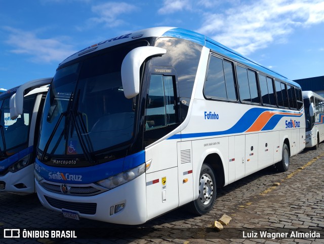 VUSC - Viação União Santa Cruz 4255 na cidade de Santa Cruz do Sul, Rio Grande do Sul, Brasil, por Luiz Wagner Almeida. Número da foto: #13101419.