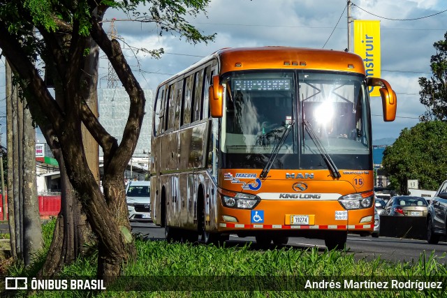 TRACOPA - Transportes Costarricenses Panameños 15 na cidade de La Uruca, San José, San José, Costa Rica, por Andrés Martínez Rodríguez. Número da foto: #13101063.