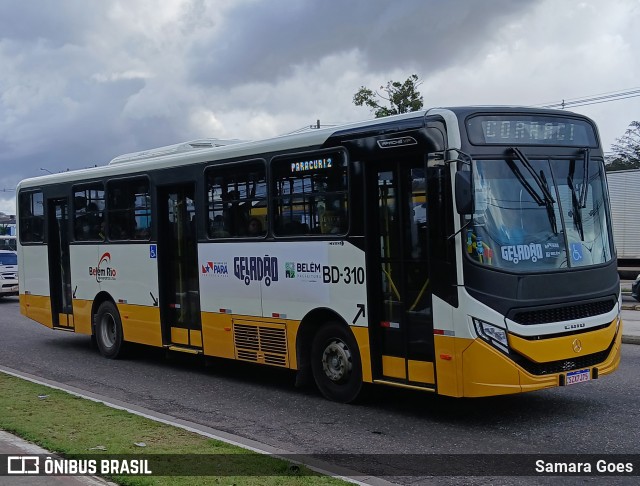 Belém Rio Transportes BD-310 na cidade de Belém, Pará, Brasil, por Samara Goes. Número da foto: #13099958.