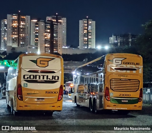 Empresa Gontijo de Transportes 23080 na cidade de Belo Horizonte, Minas Gerais, Brasil, por Maurício Nascimento. Número da foto: #13102330.
