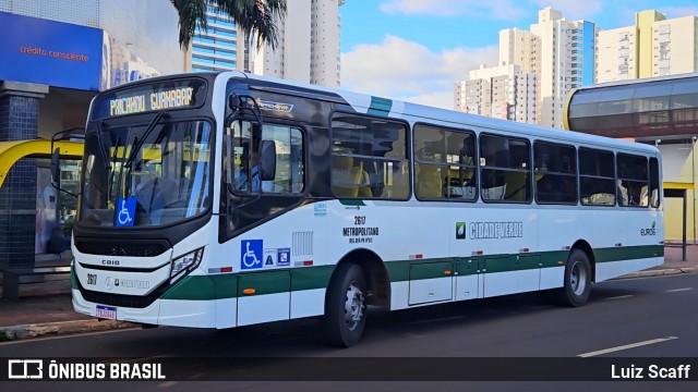 Cidade Verde Transporte Rodoviário 2617 na cidade de Maringá, Paraná, Brasil, por Luiz Scaff. Número da foto: #13100174.