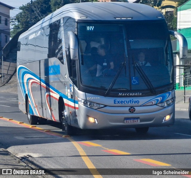 Transportes Executivo 1450 na cidade de Blumenau, Santa Catarina, Brasil, por Iago Scheineider. Número da foto: #13099508.