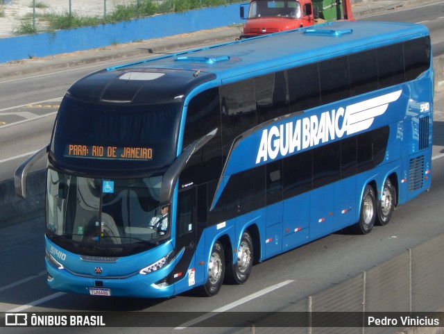 Viação Águia Branca 51410 na cidade de Mesquita, Rio de Janeiro, Brasil, por Pedro Vinicius. Número da foto: #13100785.