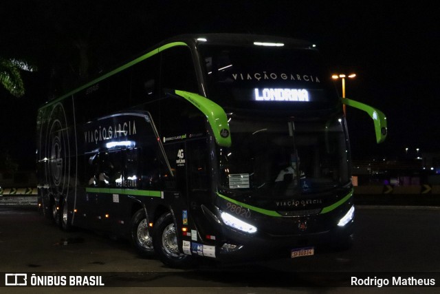Viação Garcia 98020 na cidade de Londrina, Paraná, Brasil, por Rodrigo Matheus. Número da foto: #13101841.