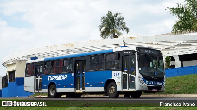 Turismar Transporte e Turismo 318 na cidade de Marília, São Paulo, Brasil, por Francisco Ivano. Número da foto: #13101535.