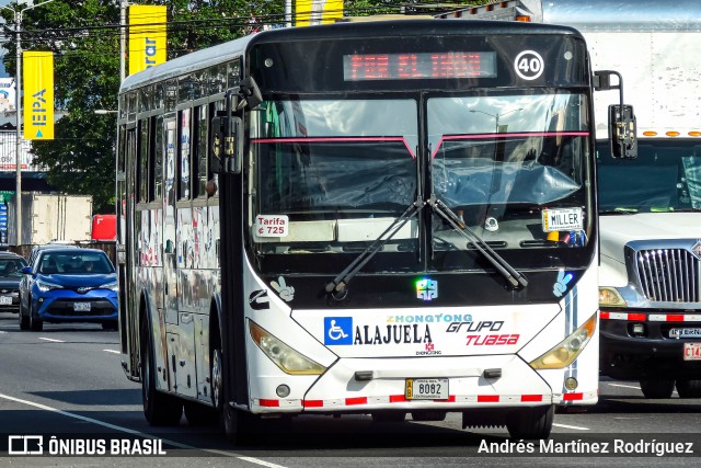 TUASA - Transportes Unidos Alajuelenses 40 na cidade de La Uruca, San José, San José, Costa Rica, por Andrés Martínez Rodríguez. Número da foto: #13101154.