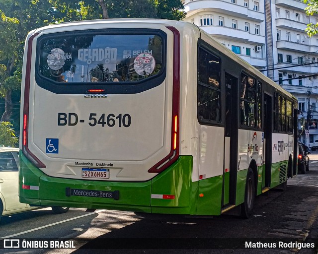 Belém Rio Transportes BD-54610 na cidade de Belém, Pará, Brasil, por Matheus Rodrigues. Número da foto: #13179255.
