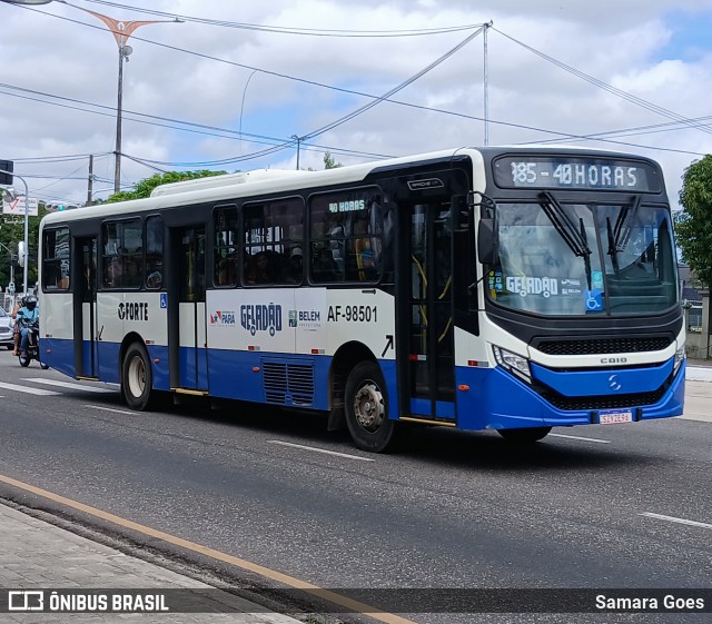 Viação Forte AF-98501 na cidade de Belém, Pará, Brasil, por Samara Goes. Número da foto: #13179139.