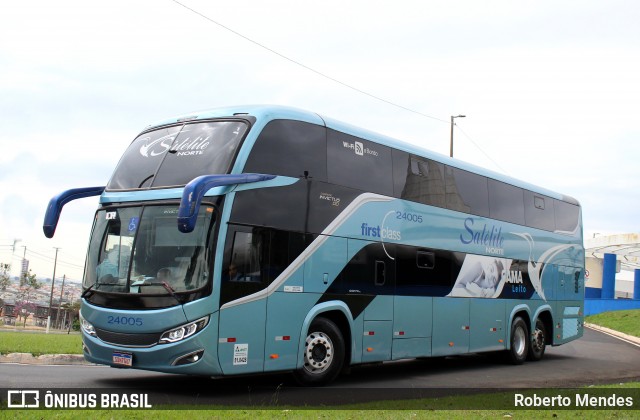 Expresso Satélite Norte 24005 na cidade de Marília, São Paulo, Brasil, por Roberto Mendes. Número da foto: #13180531.