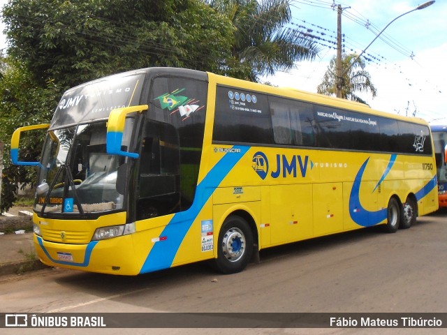 JMV Turismo 11750 na cidade de Três Corações, Minas Gerais, Brasil, por Fábio Mateus Tibúrcio. Número da foto: #13180220.