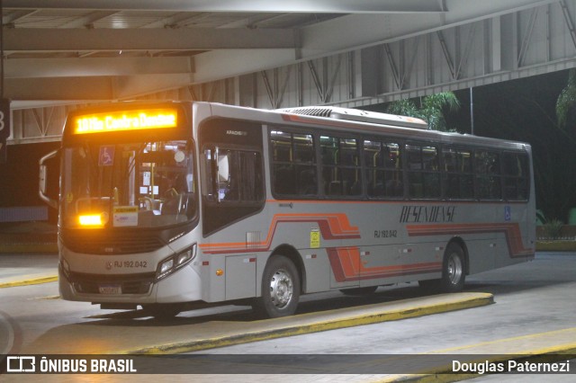 Viação Resendense RJ 192.042 na cidade de Resende, Rio de Janeiro, Brasil, por Douglas Paternezi. Número da foto: #13178752.