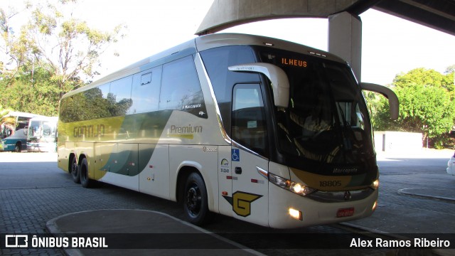 Empresa Gontijo de Transportes 18805 na cidade de Taubaté, São Paulo, Brasil, por Alex Ramos Ribeiro. Número da foto: #13180111.