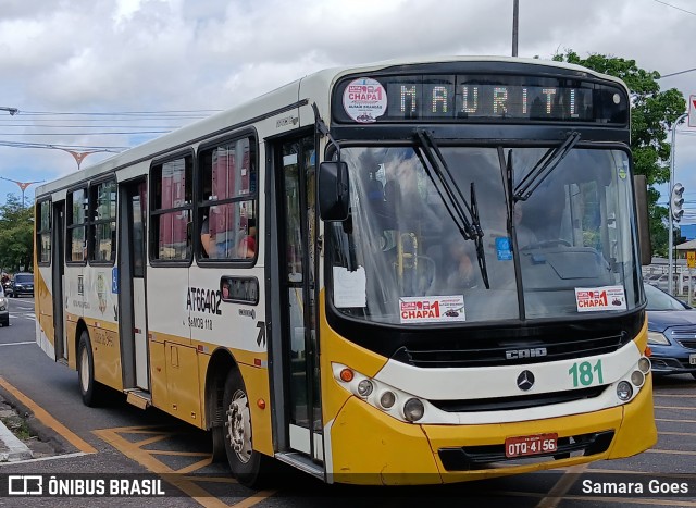 Empresa de Transportes Nova Marambaia AT-66402 na cidade de Belém, Pará, Brasil, por Samara Goes. Número da foto: #13179118.