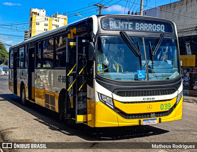 Empresa de Transportes Nova Marambaia AT-86613 na cidade de Belém, Pará, Brasil, por Matheus Rodrigues. Número da foto: #13179197.