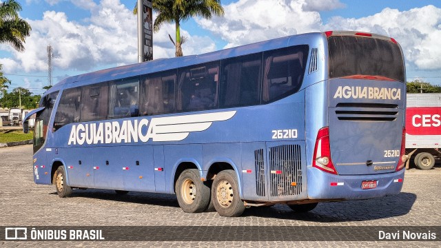 Viação Águia Branca 26210 na cidade de Teixeira de Freitas, Bahia, Brasil, por Davi Novais. Número da foto: #13178152.