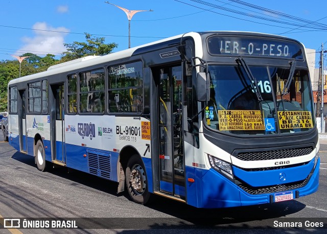 Transportes Águas Lindas BL-91601 na cidade de Belém, Pará, Brasil, por Samara Goes. Número da foto: #13179176.