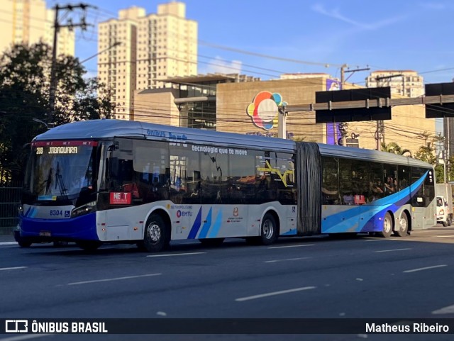 Next Mobilidade - ABC Sistema de Transporte 8304 na cidade de São Bernardo do Campo, São Paulo, Brasil, por Matheus Ribeiro. Número da foto: #13180080.
