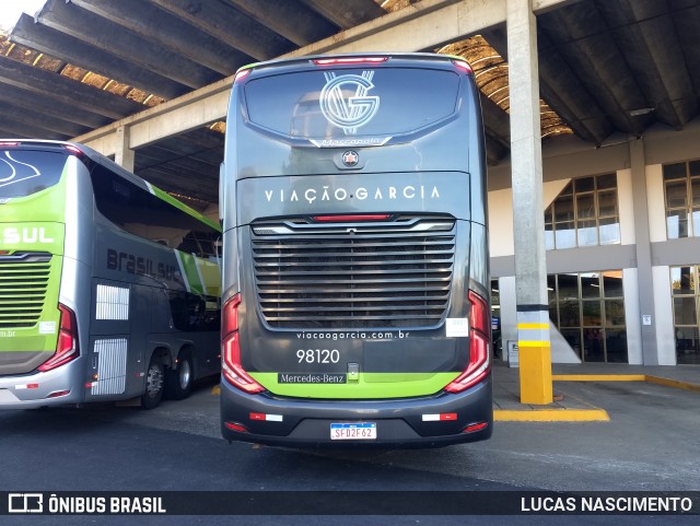 Viação Garcia 98120 na cidade de Lages, Santa Catarina, Brasil, por LUCAS NASCIMENTO. Número da foto: #13178312.