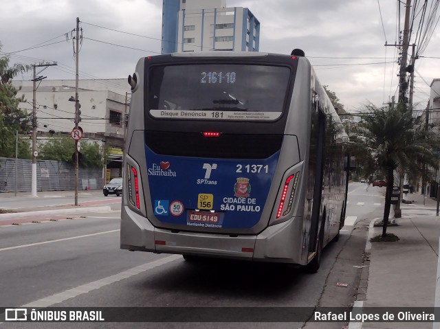Sambaíba Transportes Urbanos 2 1371 na cidade de São Paulo, São Paulo, Brasil, por Rafael Lopes de Oliveira. Número da foto: #13178563.