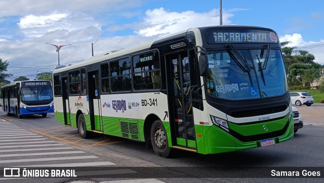 Belém Rio Transportes BD-341 na cidade de Belém, Pará, Brasil, por Samara Goes. Número da foto: #13178460.
